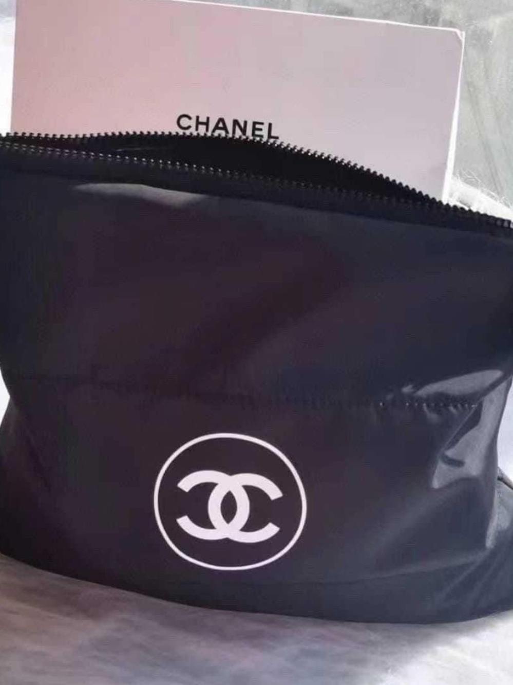 Chanel Makeup Travel Pouch Bag